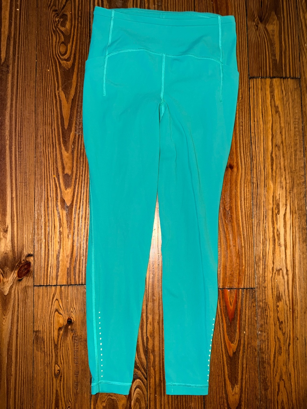 Aqua Teal Performance Leggings